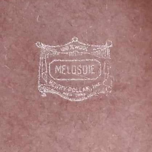 Vintage Henry Pollak MELOSOIE Wool Pheasant Cloche Bucket Gatspy Women's Hat - Picture 8 of 8